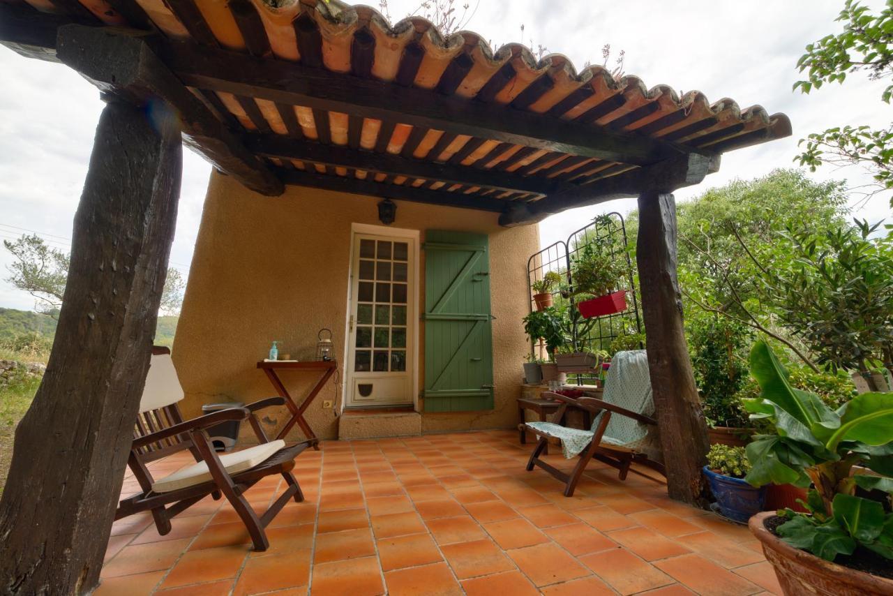 Vila L'Olivier Fleurie Barjols Exteriér fotografie